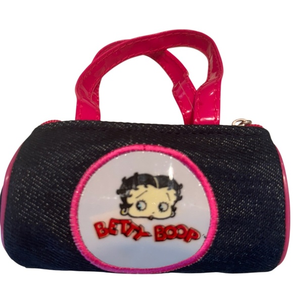 Betty Boop Other - Vintage Betty Boop Mini Barrel Bag